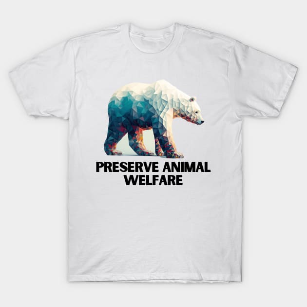 Preserve animal welfare T-Shirt by Simply Print